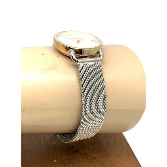 Coach Women's Watch 14000115 Elliot Quartz Silver Dial Two Tone Steel 28mm Set - Picture 12 of 14